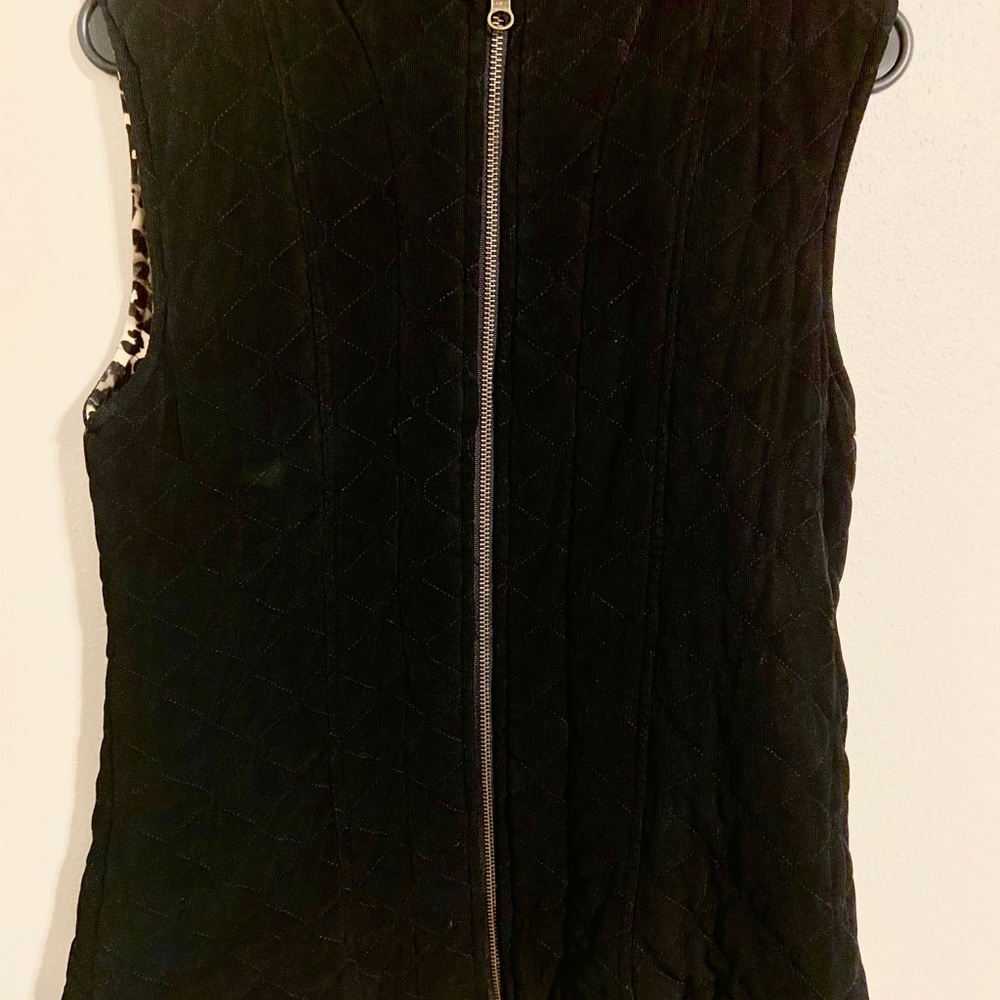 Reversible Leopard Vest - Picture 3 of 4